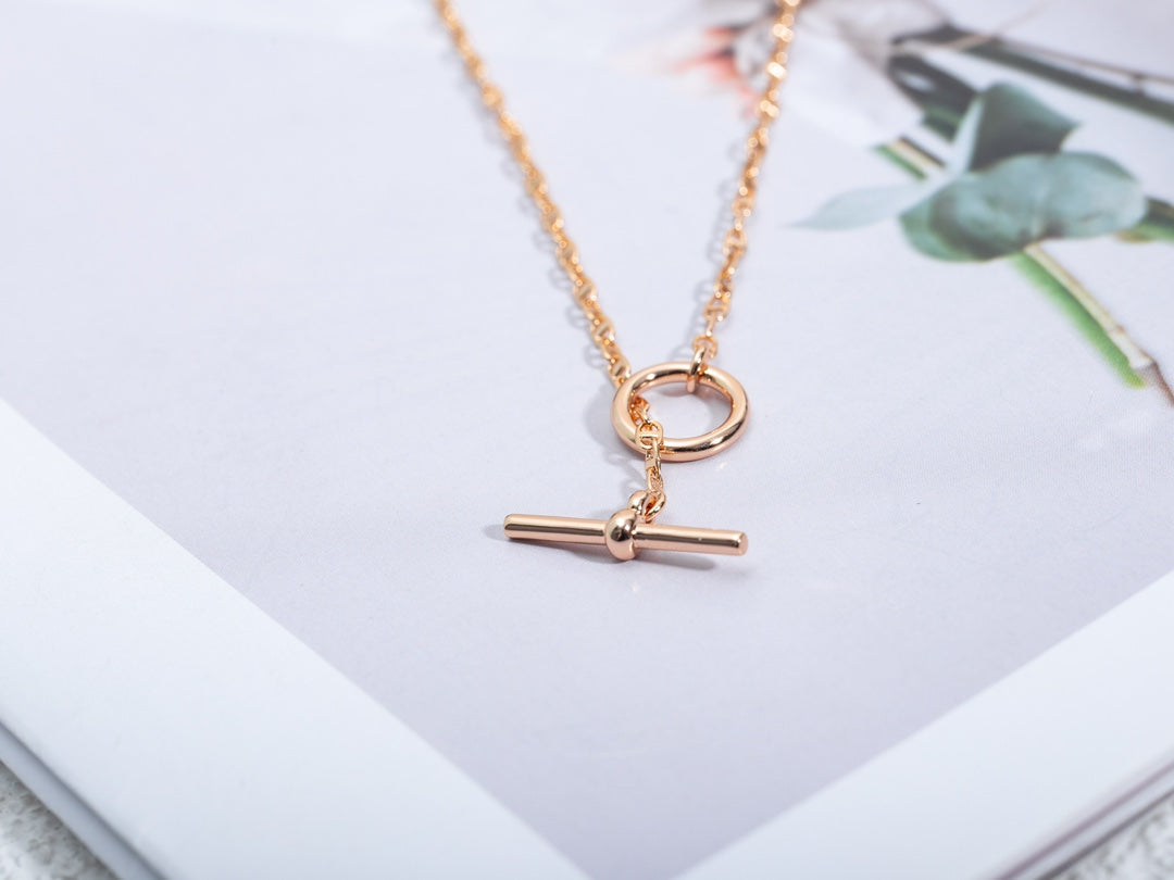 Mysitc ECHAPPEE NECKLACE PINK GOLD