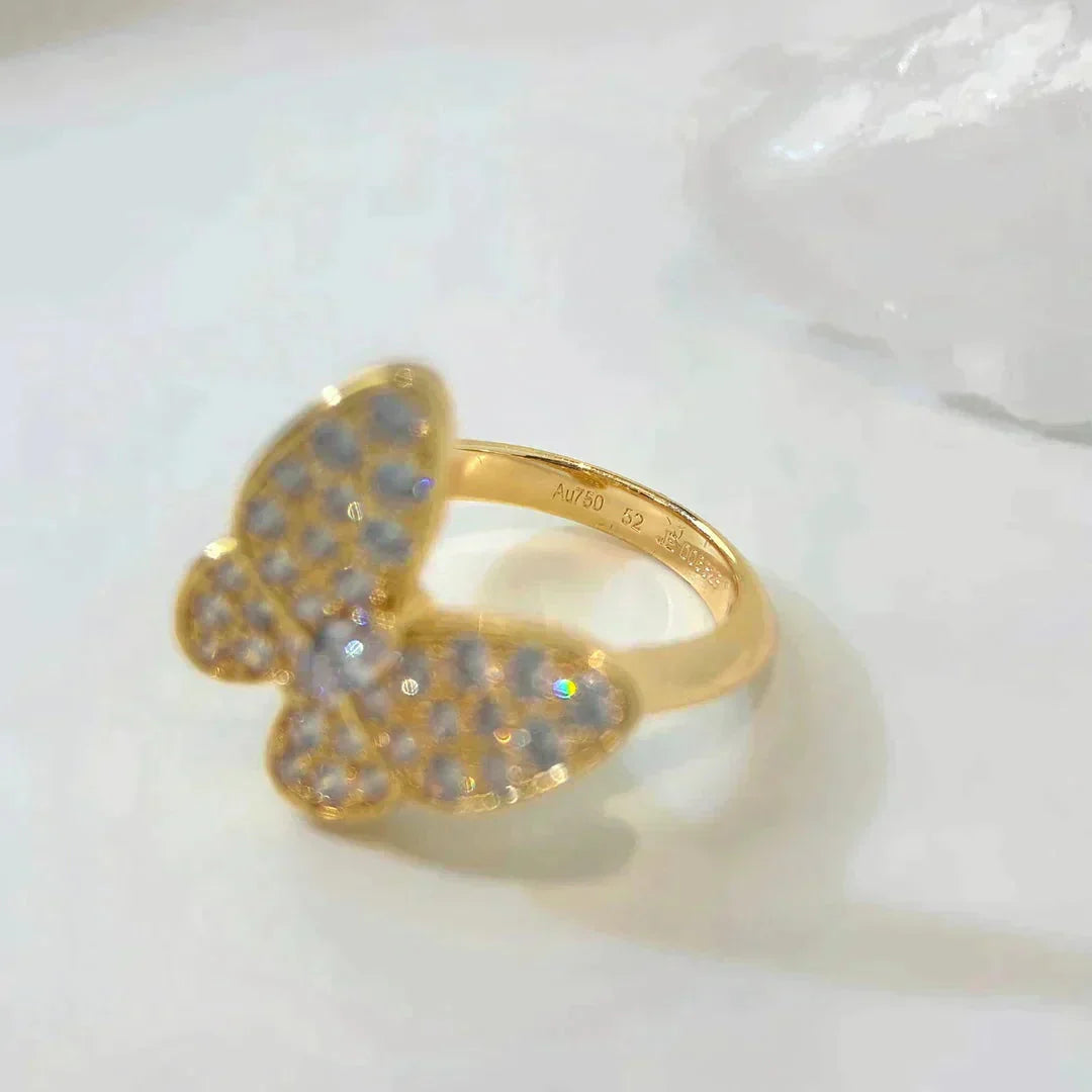 Mysitc BUTTERFLY DIAMOND RING