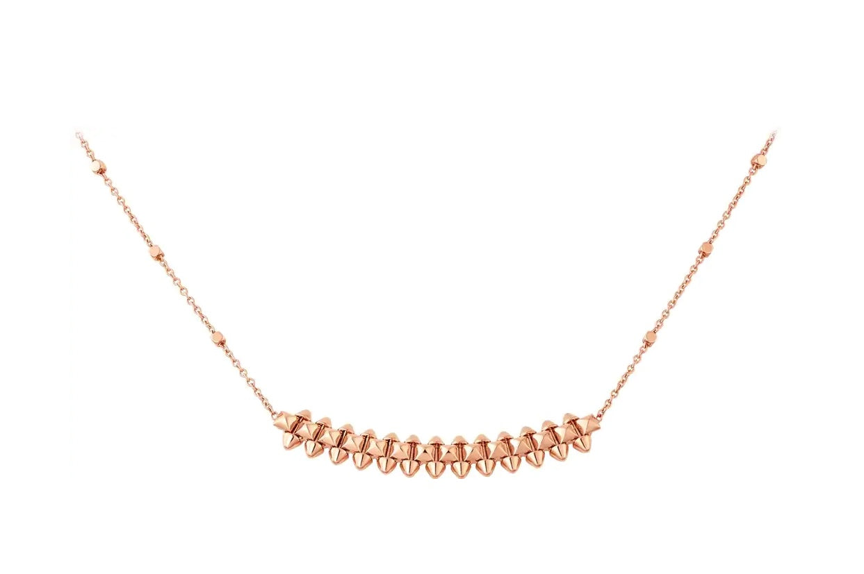 Mysitc CLASH PINK GOLD NECKLACE