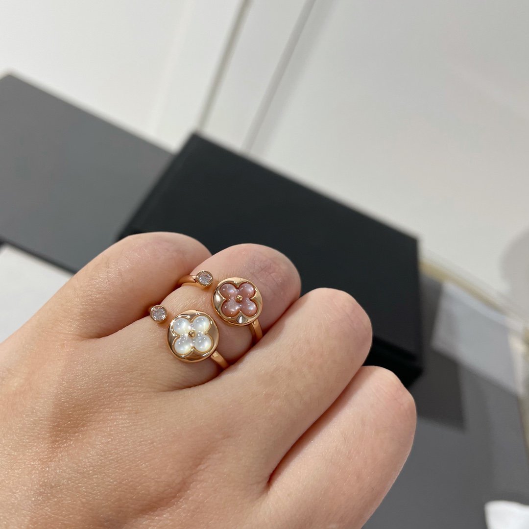 Mysitc SUN 1 DIAMOND PINK MOP RING