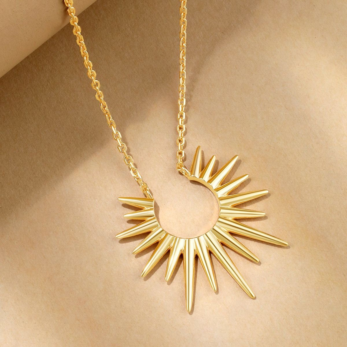 Light Chaser Necklace, Born to Face Sunshine
