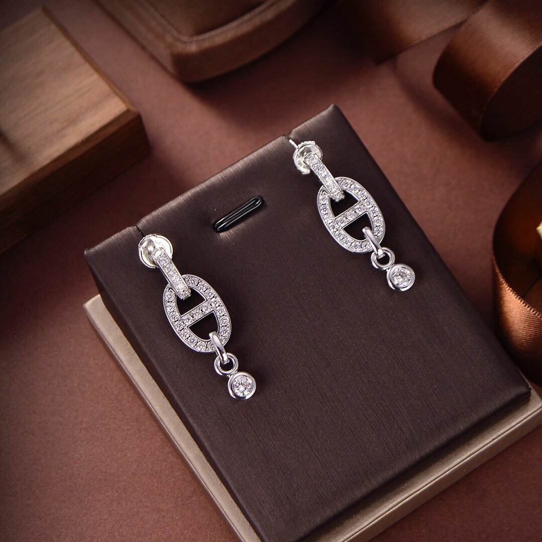 Mysitc HM CHAINE DIAMOND EARRINGS