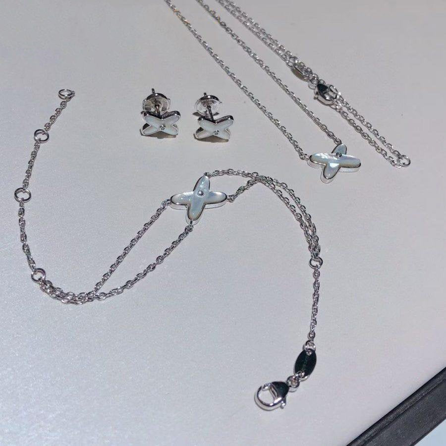 Mysitc JEUX BRACELET WHITE MOP SILVER 1 DIAMOND
