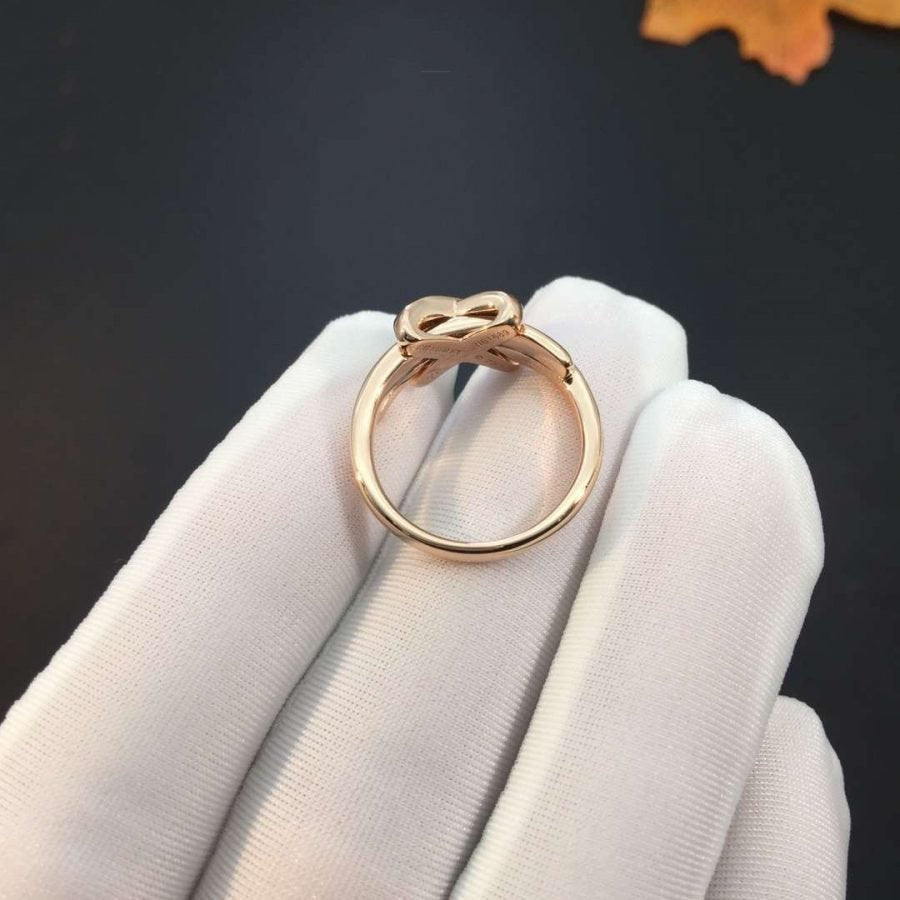 Mysitc JEUX DE PINK GOLD DIAMOND RING