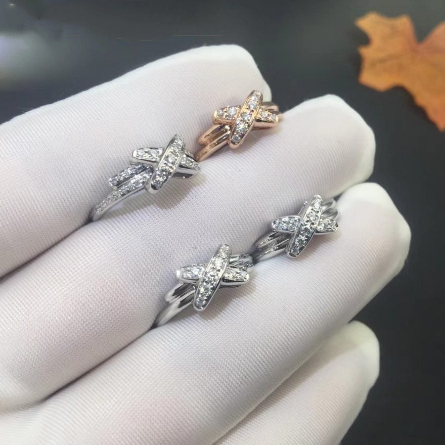 Mysitc JEUX DE SILVER DIAMOND RING