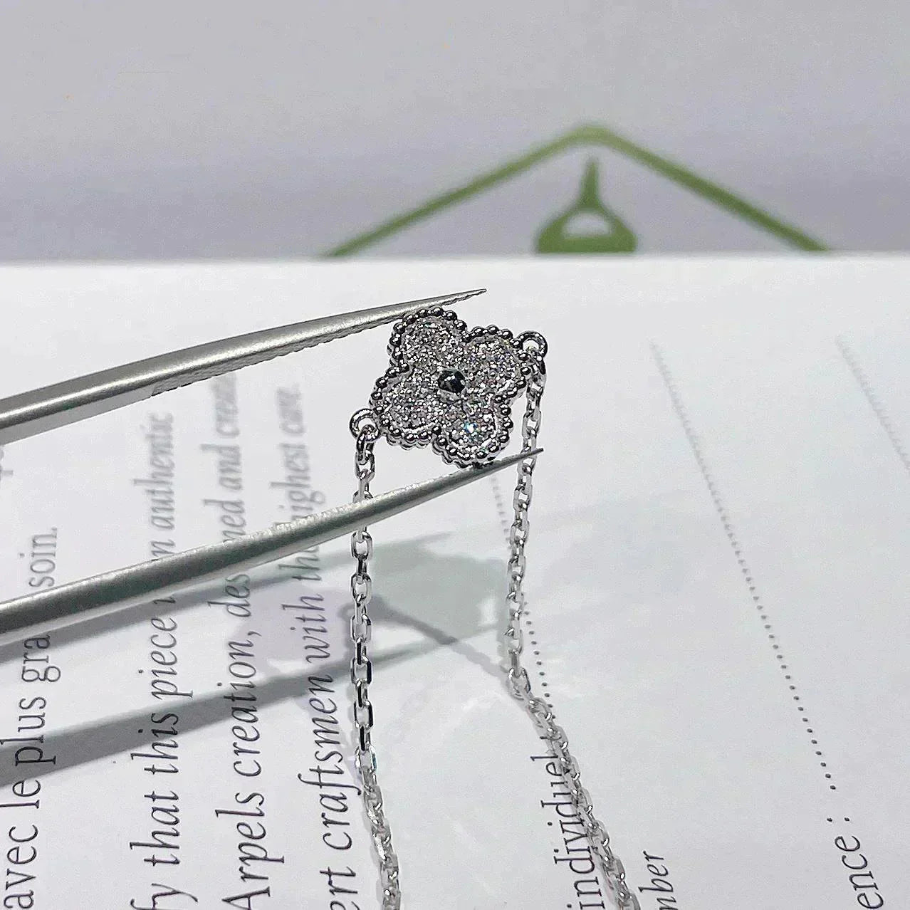 Mysitc CLOVER SINGLE FLOWER BRACELET SILVER