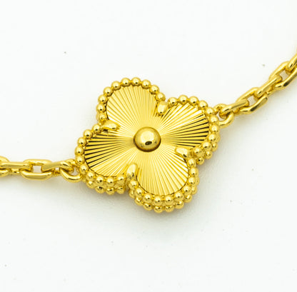 [Mystic] CLOVER 5 MOTIF LASER BRACELET COLLECTION
