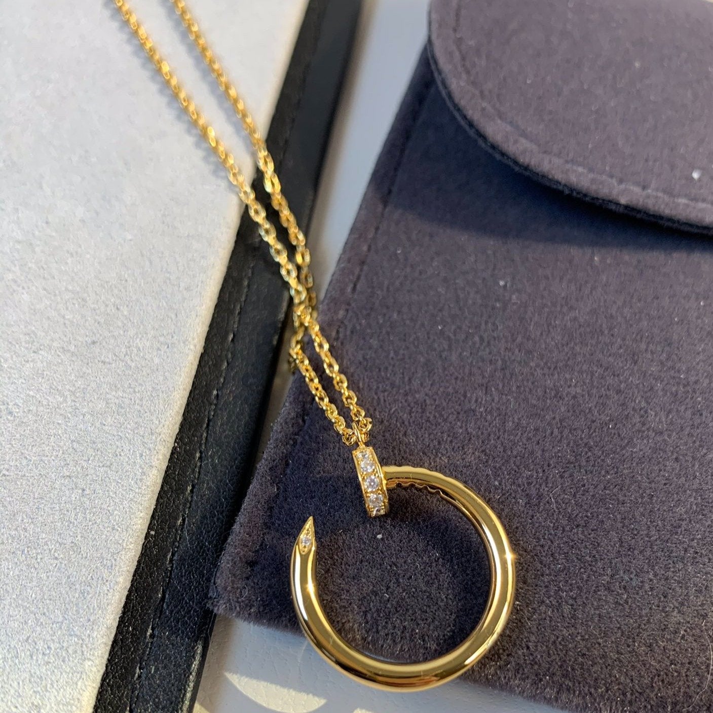 [Mystic]JUSTE NECKLACE GOLD