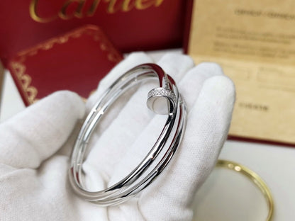 [Mystic]JUSTE BRACELET 3.5MM DOUBLE ROW DIAMOND