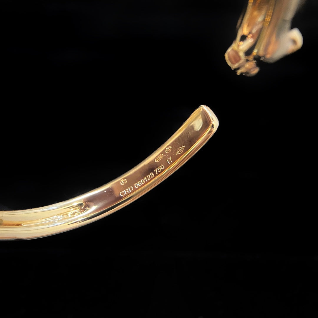 [Mystic]PANTHERE GOLD OPEN BRACELET