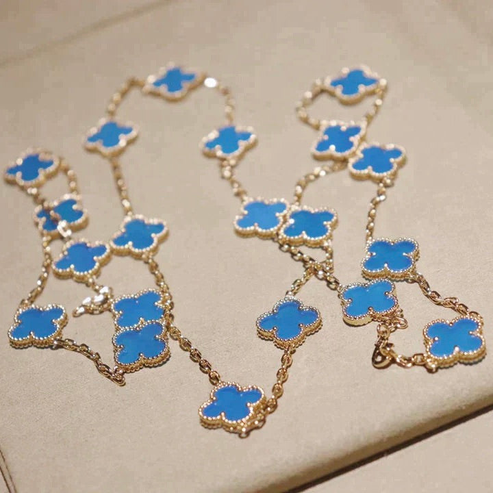 [Mystic]CLOVER 20 MOTIFS TURQUOISE GOLD