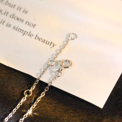 [Mystic]SUN MOTIF PINK MOP SILVER BRACELET