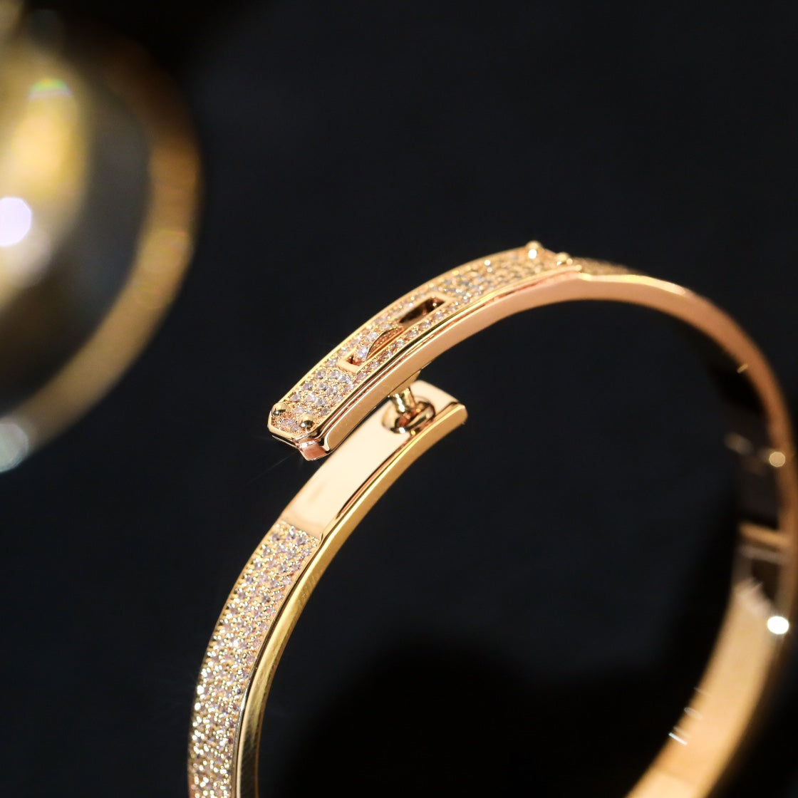[Mystic]KELLY BRACELET DIAMOND PAVED