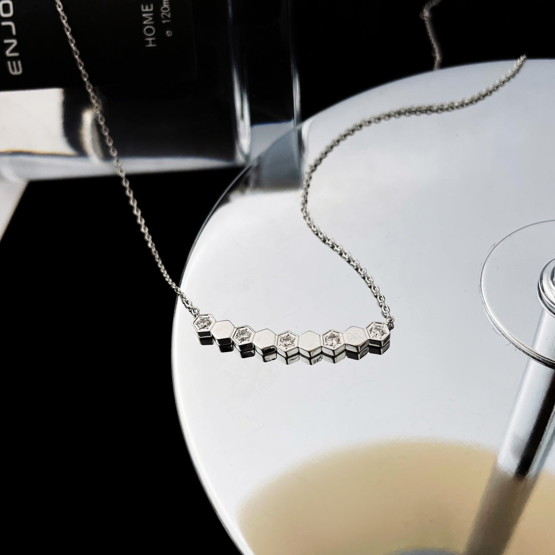 [Mystic]BEE MY LOVE DIAMOND NECKLACE