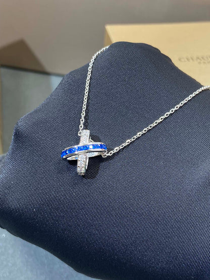 [Mystic]LIENS DIAMOND SILVER NECKLACE