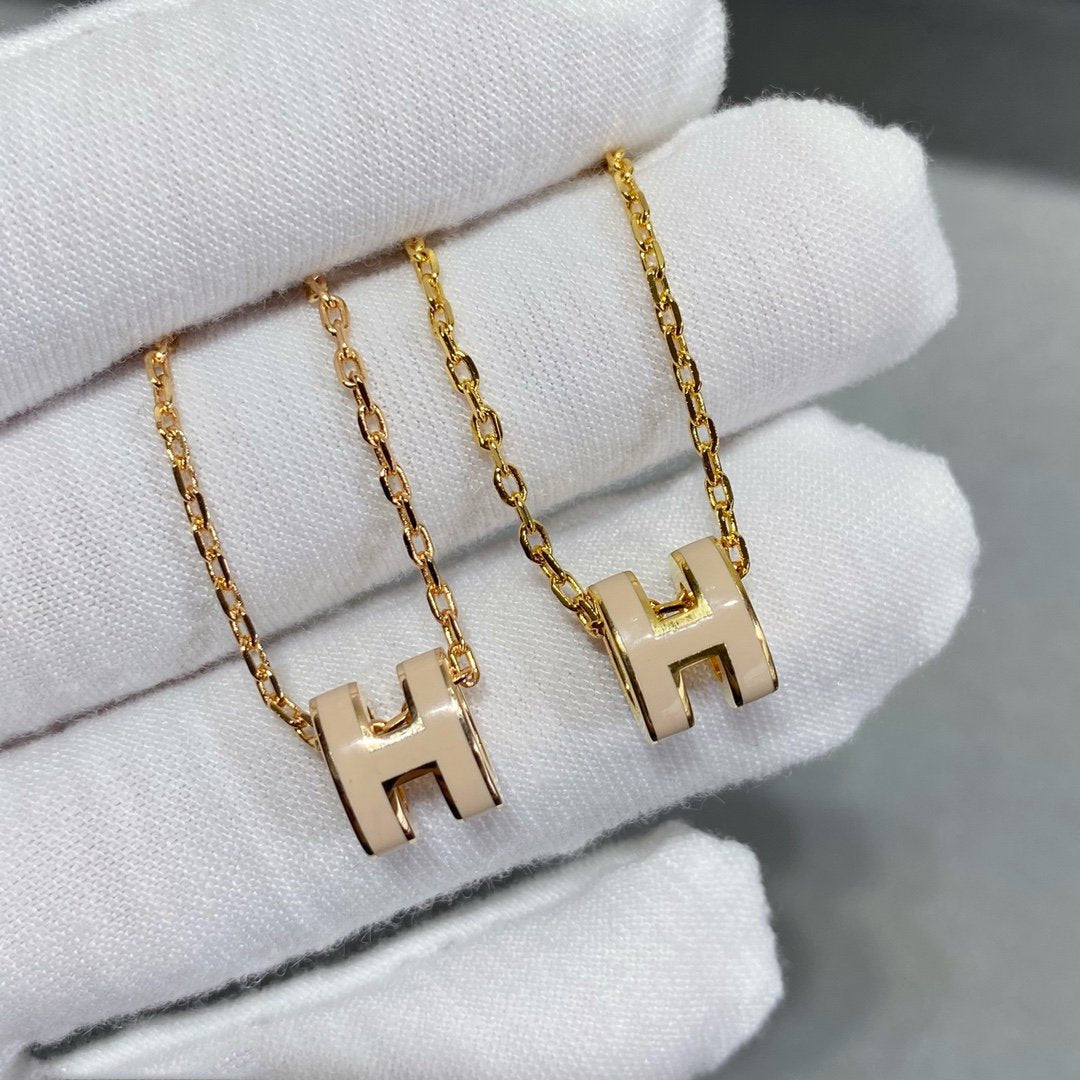 [Mystic]MINI POP H NECKLACE