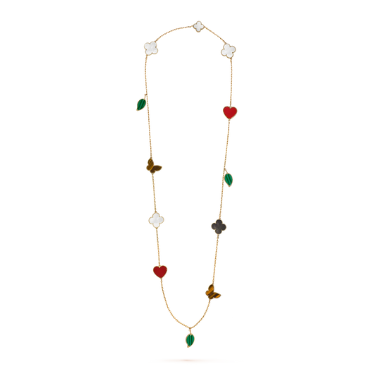 [Mysitc ] Lucky Alhambra Long Necklace-12 Designs