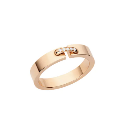 [Mystic]ALLIANCE LIENS VIDENCE DIAMOND 4MM RING