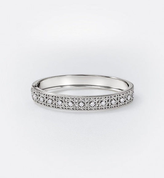 [Mystic]2026 WOVEN-PATTERN BRACELET SET WITH FULL DIAMOND INLAY THREE-COLORS