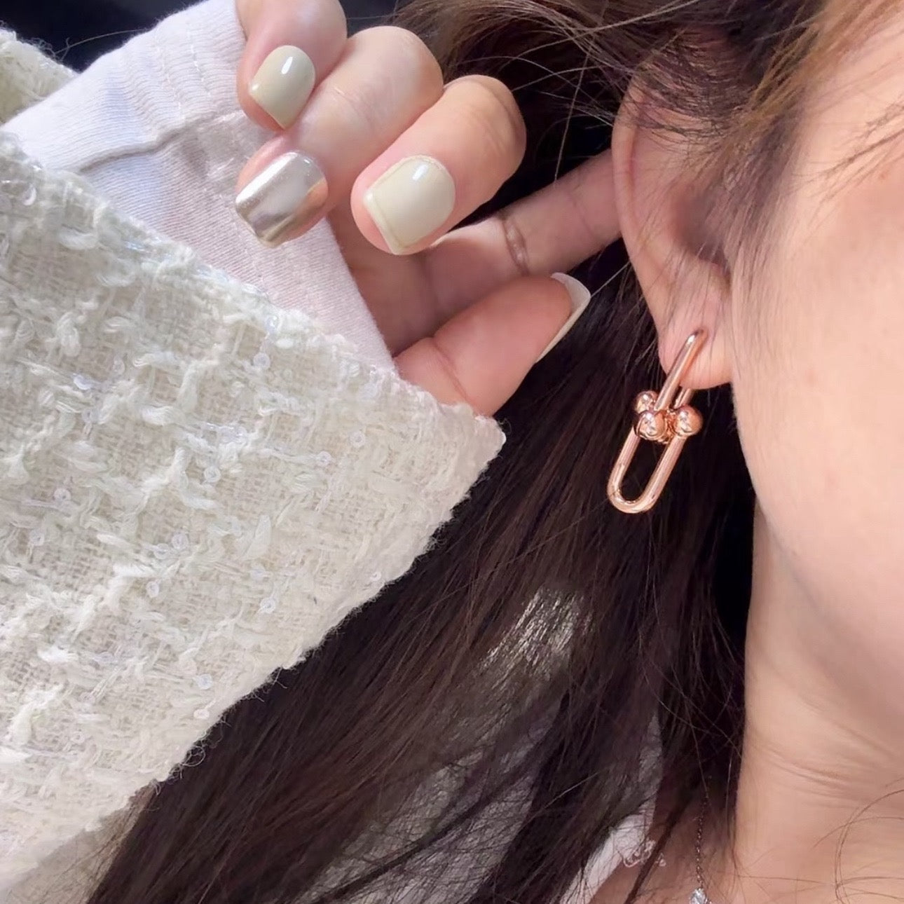 [Mysitc ] TF U-shaped earrings