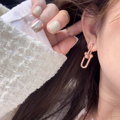 [Mysitc ] TF U-shaped earrings