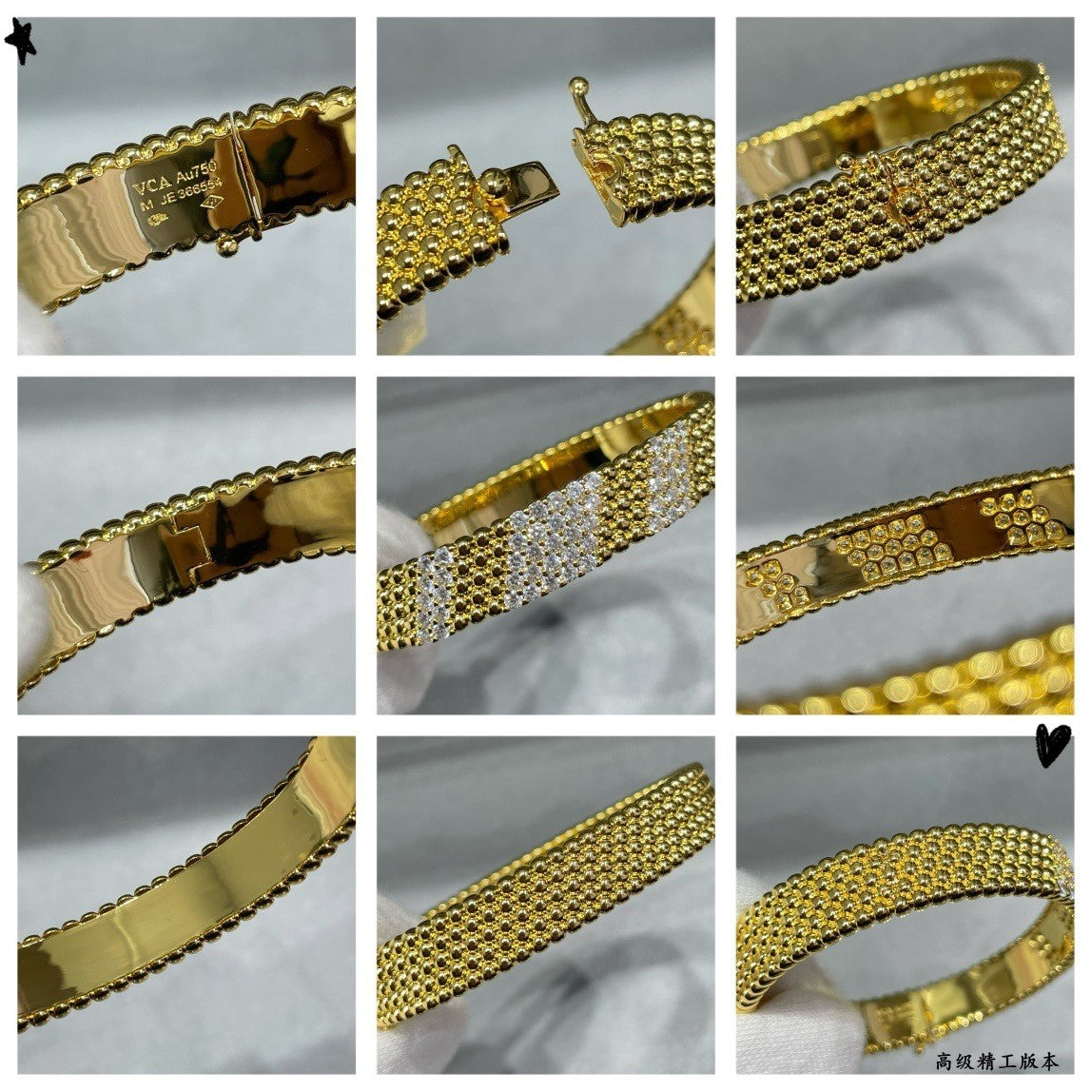 [Mysitc ]  PERLEE DIAMOND BRACELET ,5-ROW DIAMOND-SET DESIGN