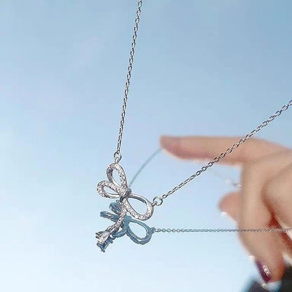 Vibrant New Butterfly Clavicle Necklace