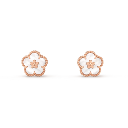 [Mystic]LUCKY  WHITE MOP EARRINGS