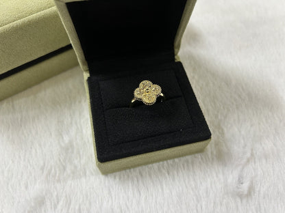 [Mystic]CLOVER GILDED RING