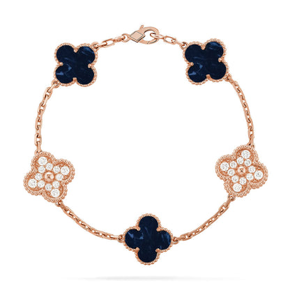 [Mystic]CLOVER 5 MOTIF PIETERSITE BRACELET COLLECTION