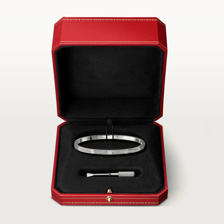[Mystic]LOVE BRACELET 3.65MM DIAMOND-PAVED