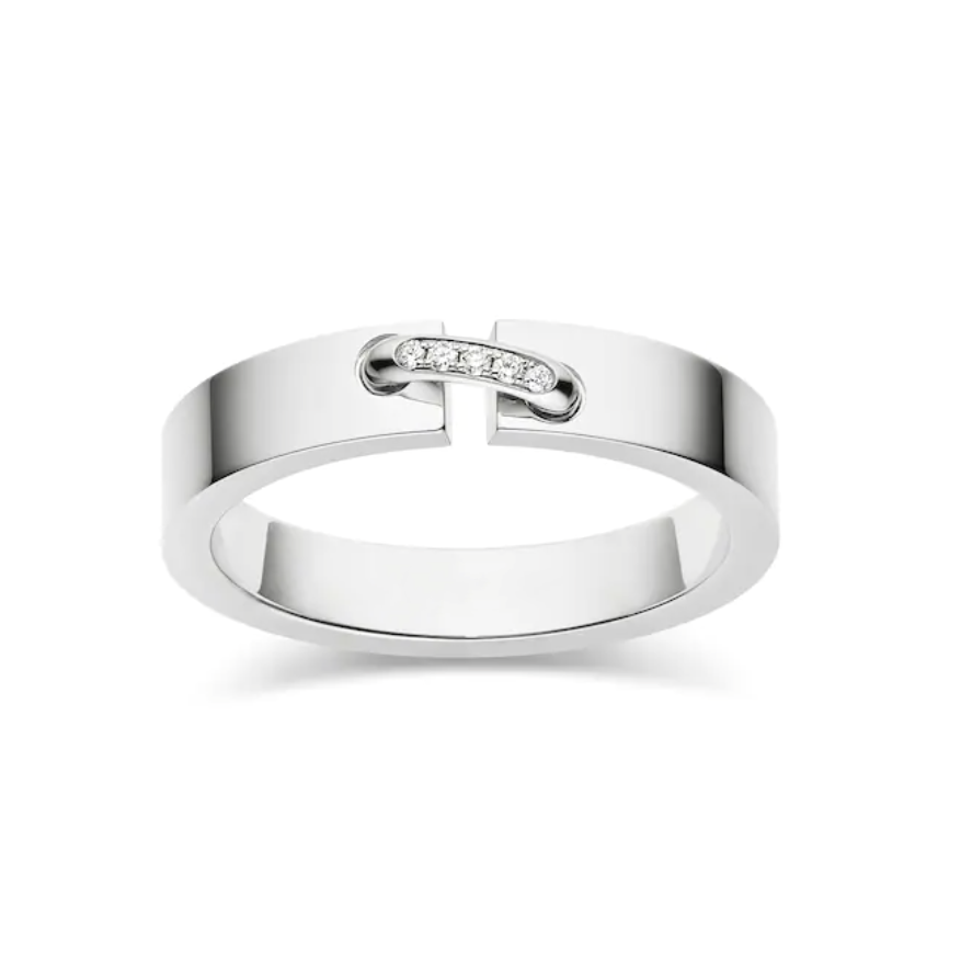 [Demi jewelry]ALLIANCE LIENS VIDENCE DIAMOND 4MM RING