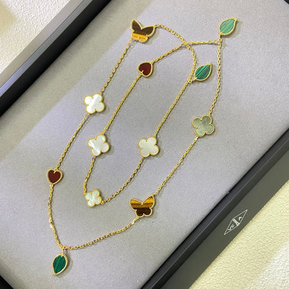 [Mysitc ] Lucky Alhambra Long Necklace-12 Designs