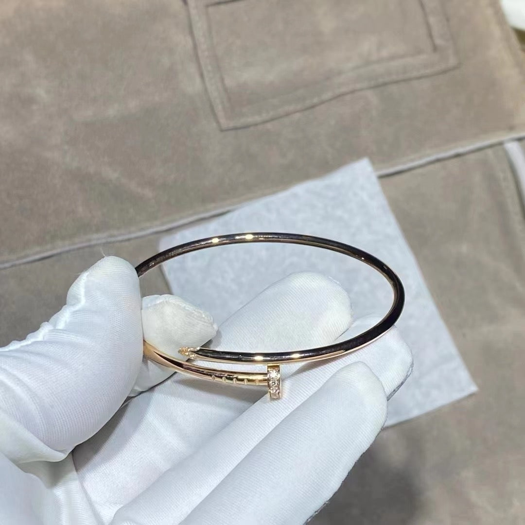 [Mystic]JUSTE BRACELET 2.5MM DIAMONDS
