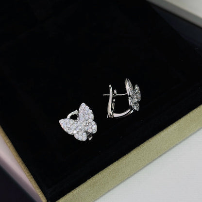 [Mystic]BUTTERFLY ALL DIAMOND EARRINGS