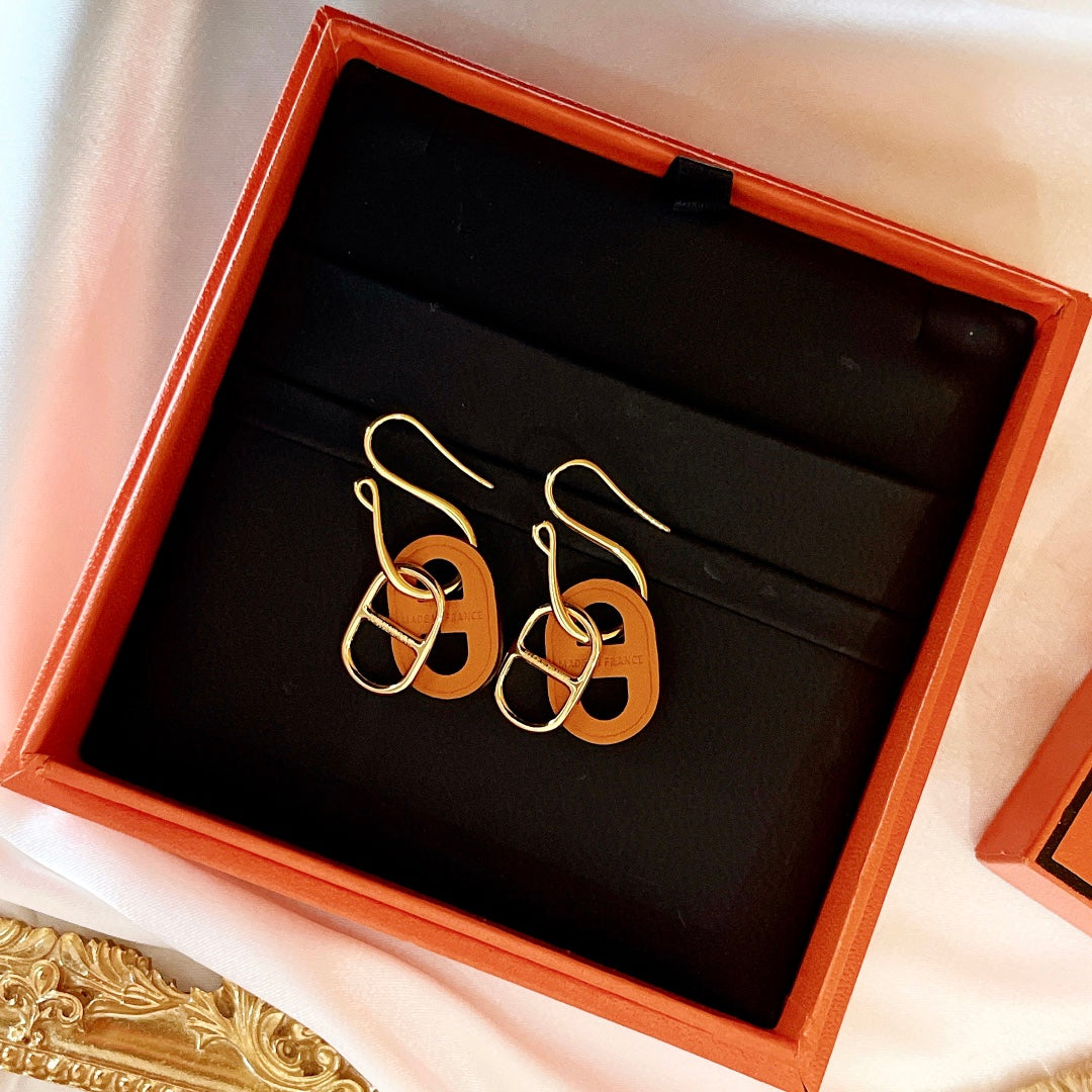 [Mystic]HM O'MAILLON GOLD EARRINGS