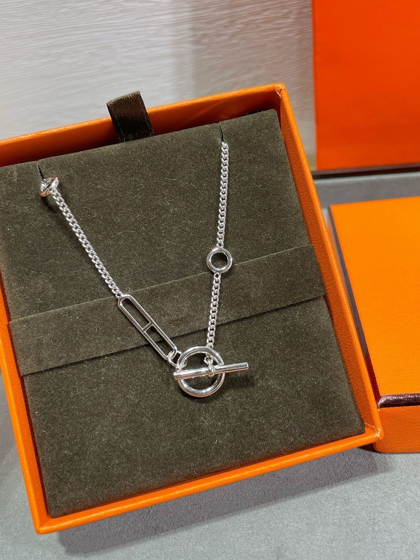 [Mystic]HM STERLING CHAINE D'ANCRE HEART