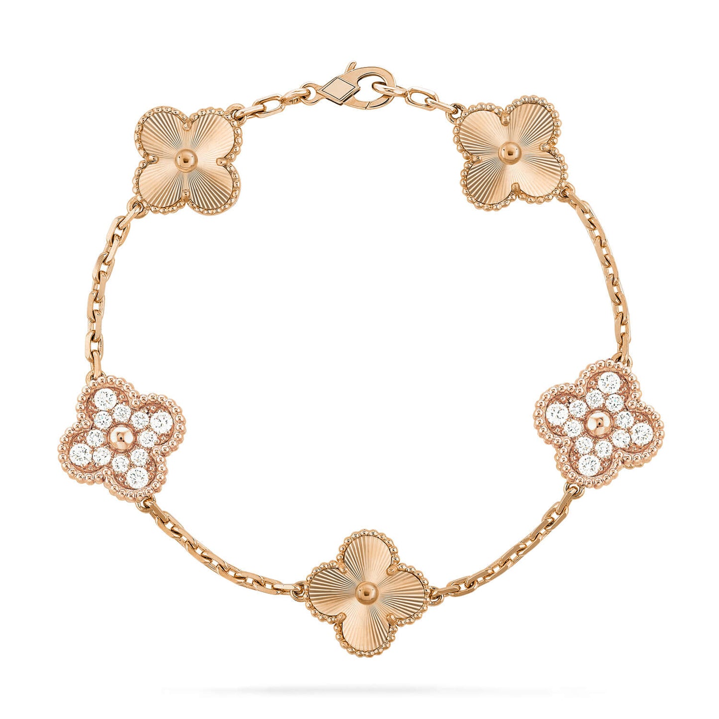 [Mystic] CLOVER 5 MOTIF LASER BRACELET COLLECTION