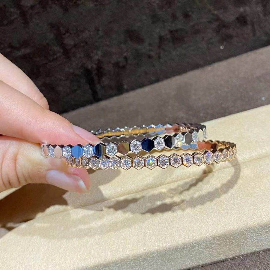 [Mystic]BEE LOVE GOLD BRACELET FULL DIAMOND