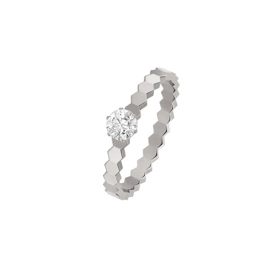 [Mystic]BEE LOVE RING SILVER 1 DIAMOND