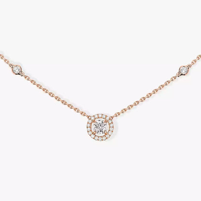 [Mystic ]Diamond Necklace 0,20ct Brilliant Shape Joy
