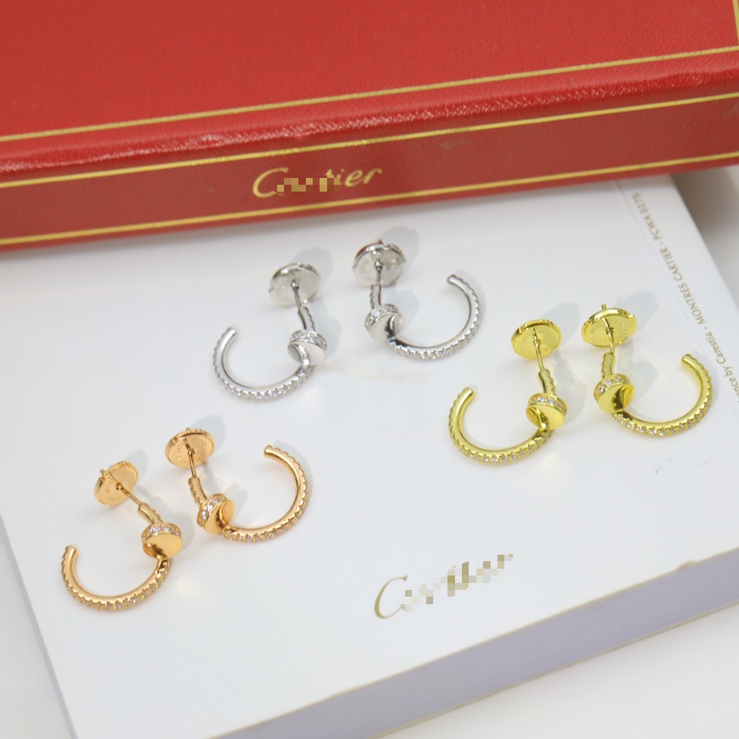 [Mystic]JUSTE EARRINGS 12.75MM SILVER DIAMOND