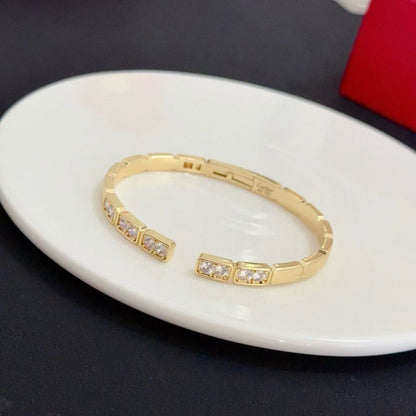 [Mystic]LOVE DIAMOND OPEN  BRACELET