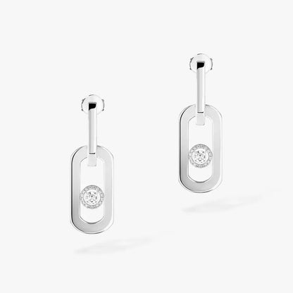 [Mystic ]So Move XL Diamond Pendant Earrings