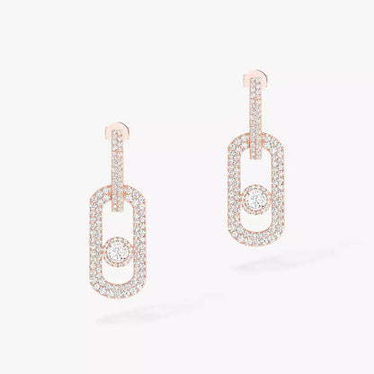 [Mystic ]So Move XL Pave_-Set Diamond Pendant Earrings