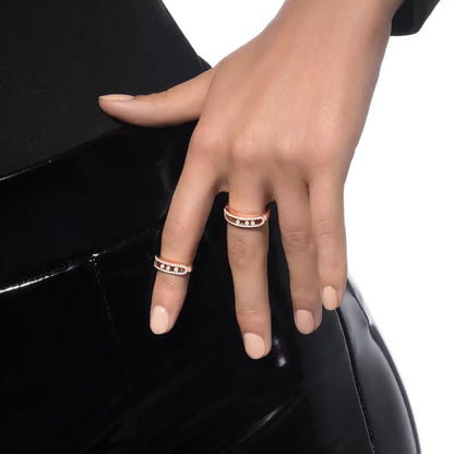 [Mystic ] Baby Move Gold Diamond Pave_ Ring