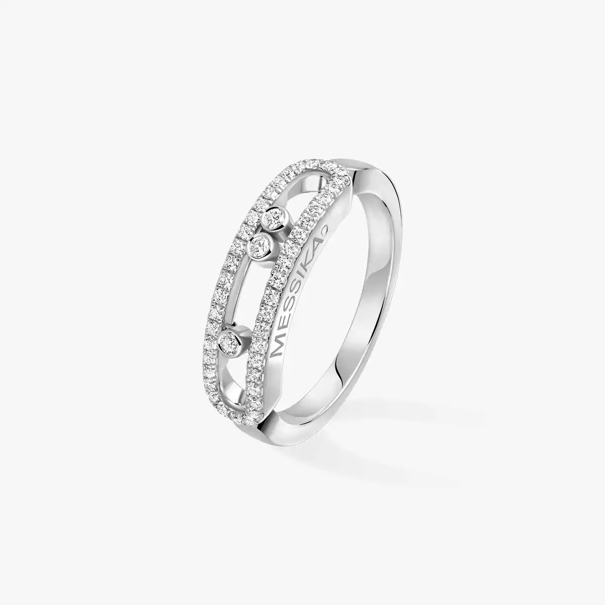 [Mystic ] Baby Move Gold Diamond Pave_ Ring