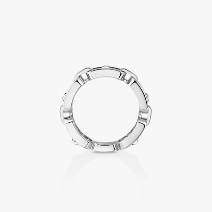 [Mystic ]Move Link Pave_-Set Diamond Ring in Gold