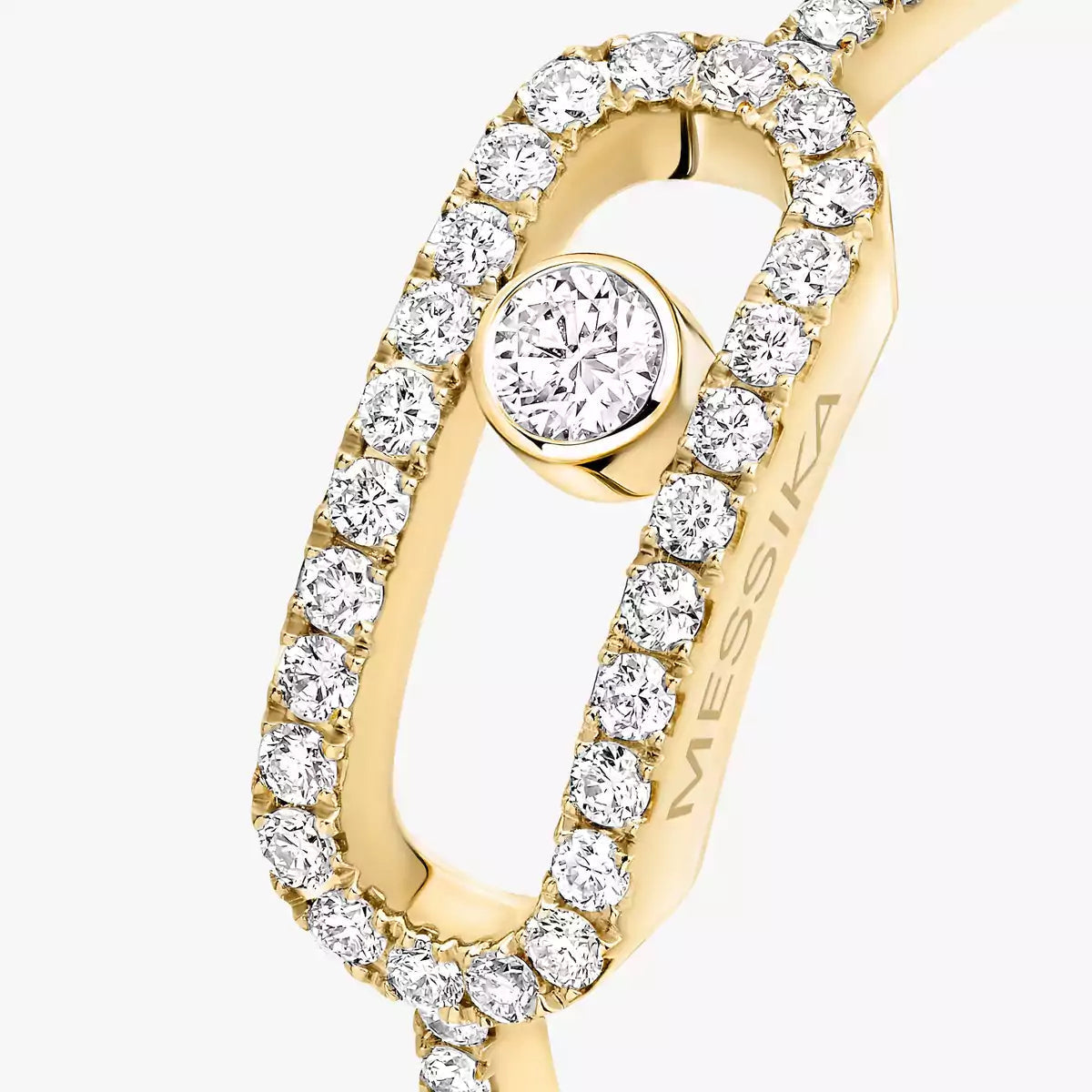[Mystic ]Move Uno Diamond Ring in Gold