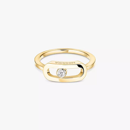 [Mystic ]Move Uno Diamond Ring in Gold